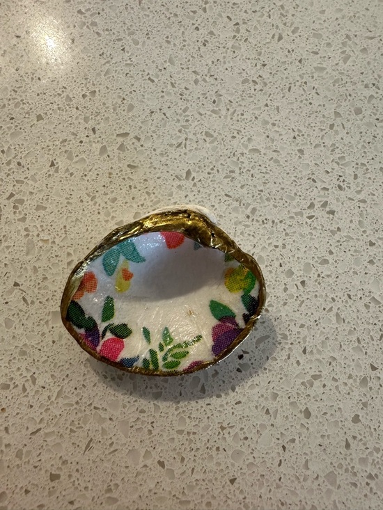 Pottery Barn Other - Mini decoupage shell